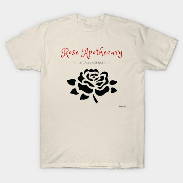 Rosy Apothecary T-Shirt by AmyLovesAustin